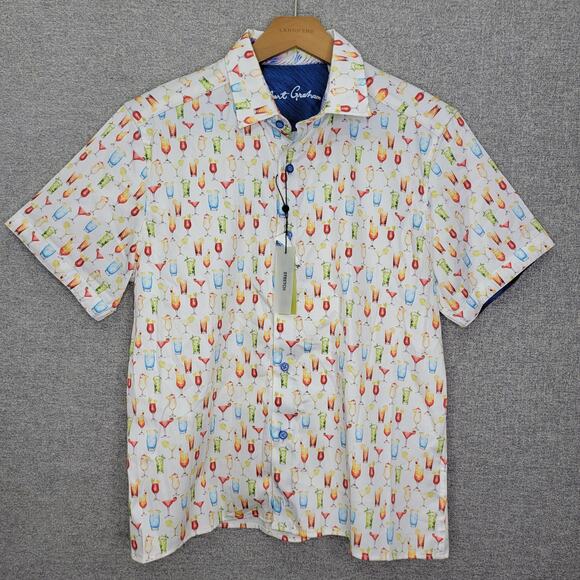 ROBERT GRAHAM CLASSIC FIT STRETCH SHIRT, SIZE S, NWT - Picture 1 of 7